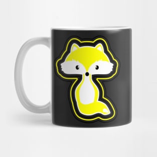 Yellow fox Mug